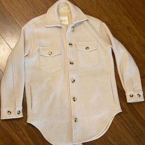 Aritzia Ganna shirt jacket